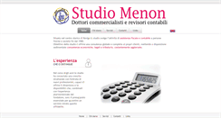 Desktop Screenshot of lostudiomenon.it